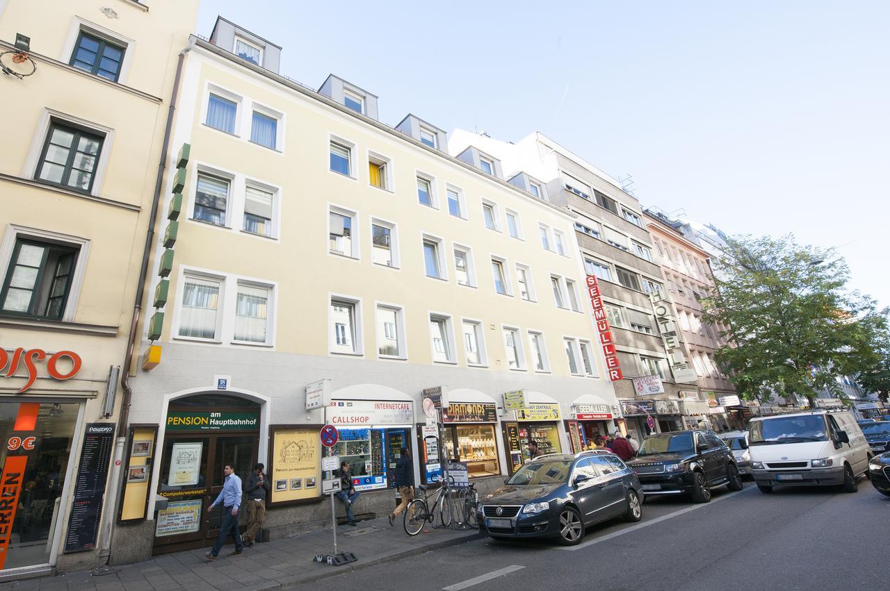 Hotel Pension Am Hauptbahnhof Munich Luaran gambar